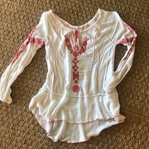 Free people Embroidered Tunic